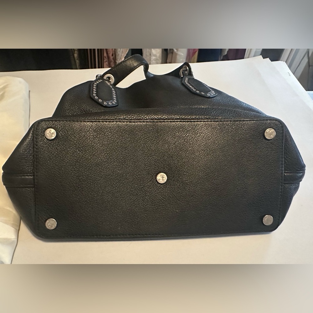 Michael Kors Black Studded Shoulder Bag - Picture 10 of 10